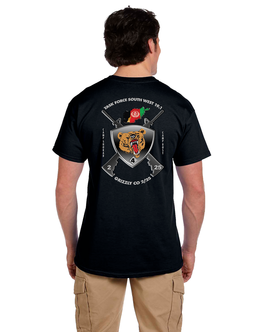 Grizzly Pride #2 T-Shirt - Black