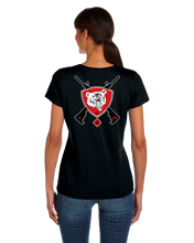 Load image into Gallery viewer, Ladies Grizzly Pride #1 T-Shirt - Black